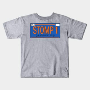 Endless Mike License Plate - Stomp 1 Kids T-Shirt